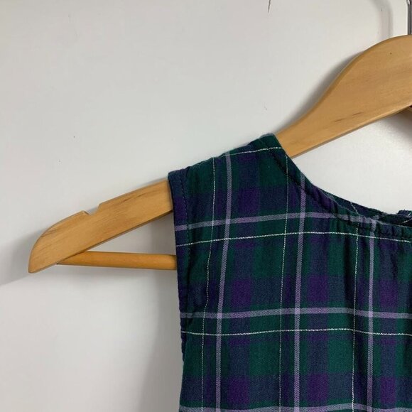 Roller Rabbit Kids Inverness Plaid Chantal Cotton Pullover Dress Size 10Y - Picture 6 of 13